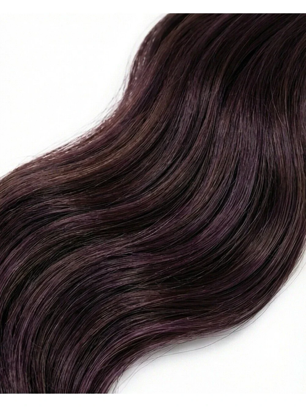 N/A wavy ponytail